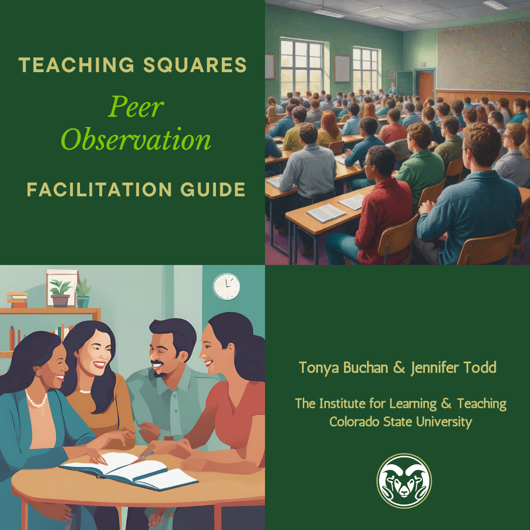 Cover image for Teaching Squares Peer Observation Program Facilitation Guide